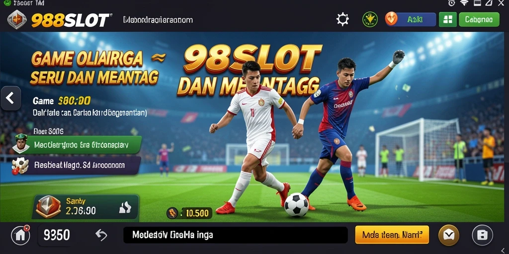 Tampilan gameplay menarik dari 988SLOT dengan berbagai olahraga.