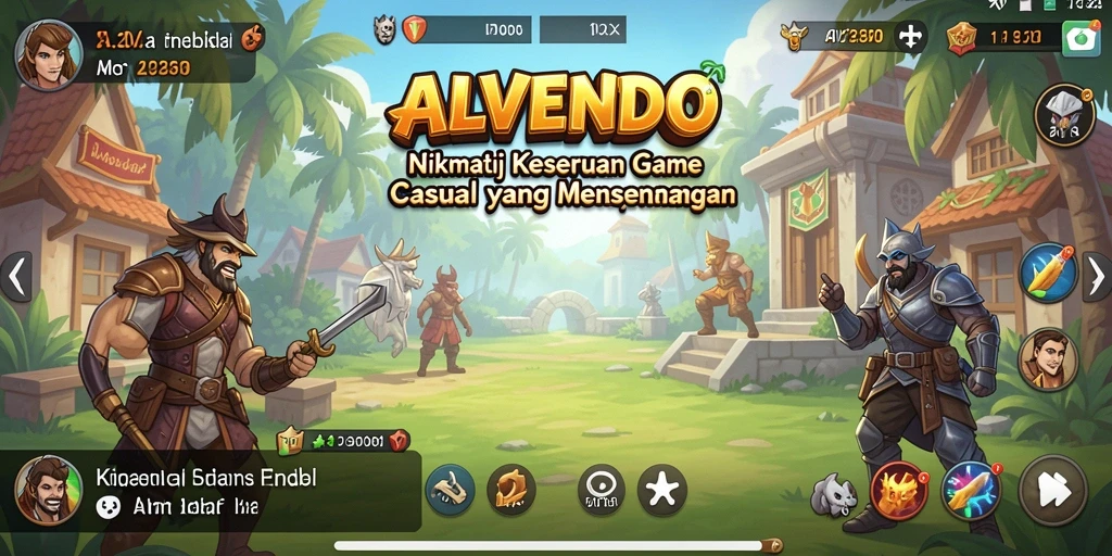 Screenshot <strong>ALVENDO</strong> menampilkan gameplay yang menarik dan seru.