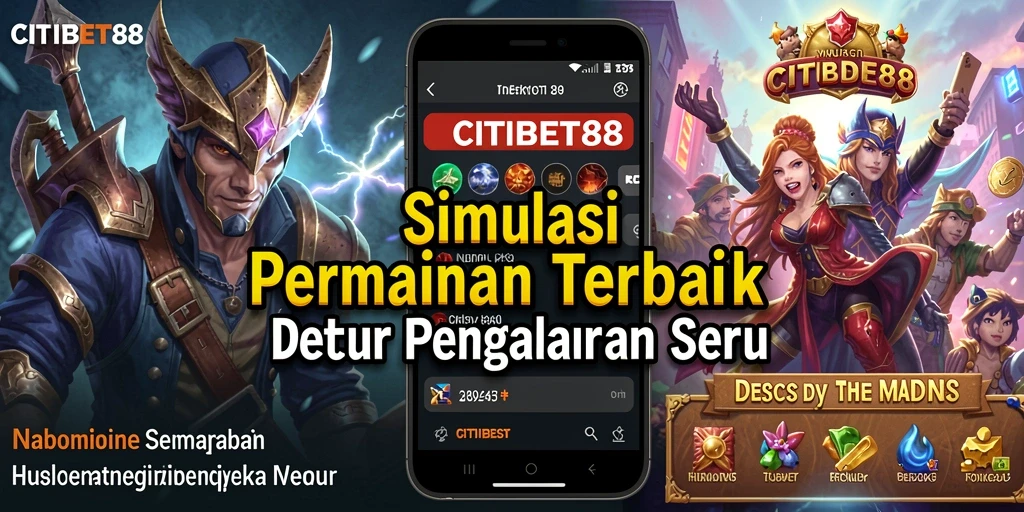 Tampilan permainan CITIBET88 dengan grafis yang memukau.