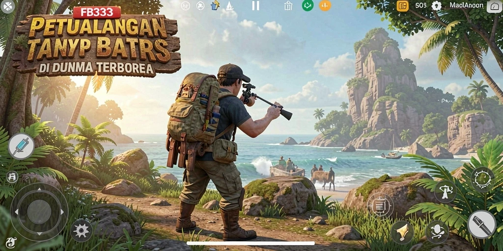Gameplay FB333 menampilkan petualangan Open World yang mengasyikkan.