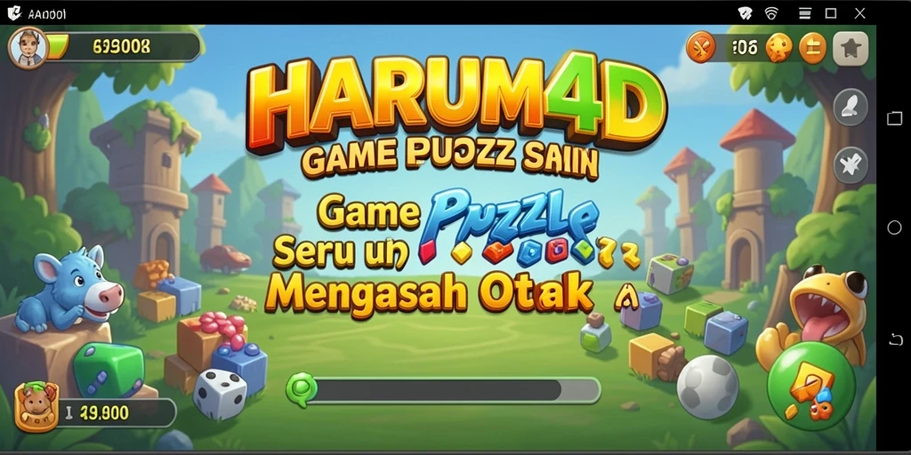 Tampilan gameplay menantang dan menarik dari HARUM4D.