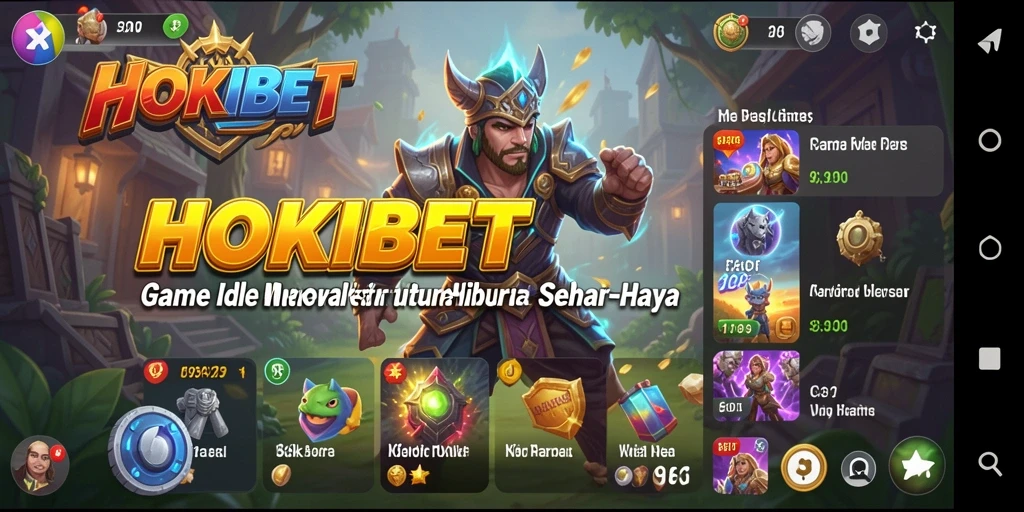 Tampilan gameplay HOKIBET yang menarik dan interaktif.