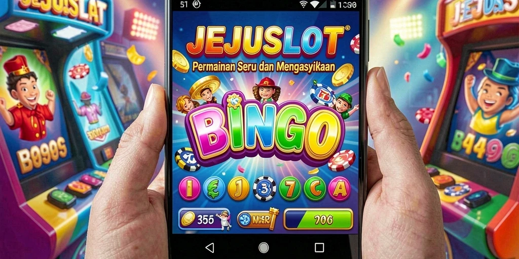 Tampilan gameplay JEJUSLOT dengan berbagai tema Bingo yang menarik.