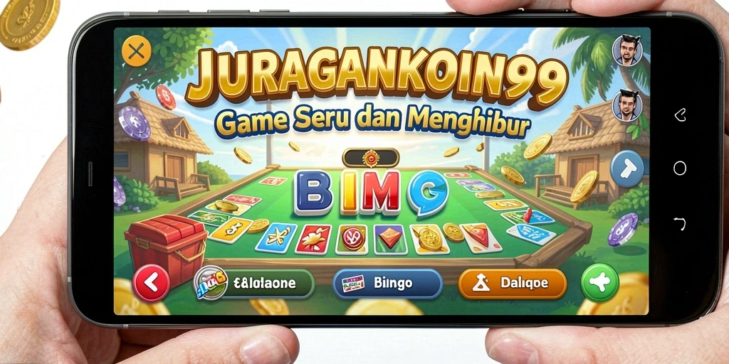 Tampilan permainan Bingo yang menarik di JURAGANKOIN99.