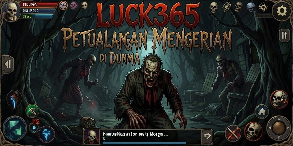 Tampilan mengerikan dari gameplay LUCK365 yang penuh ketegangan.