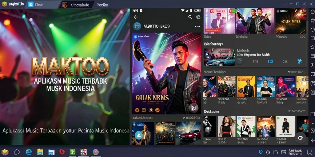 Tampilan gameplay MAKTOTO dengan antarmuka yang menarik dan interaktif.