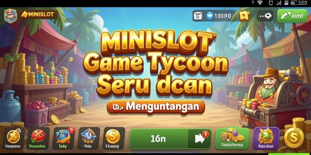 Tampilan gameplay <strong>MINISLOT</strong> yang menarik dan penuh warna.