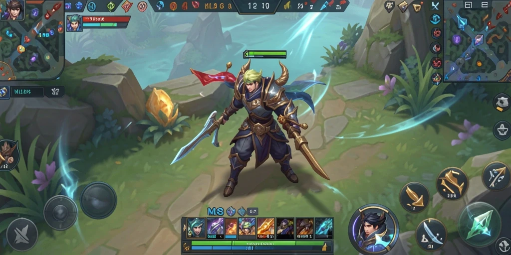 Tampilan gameplay MLBB8 dengan strategi perang yang menarik.