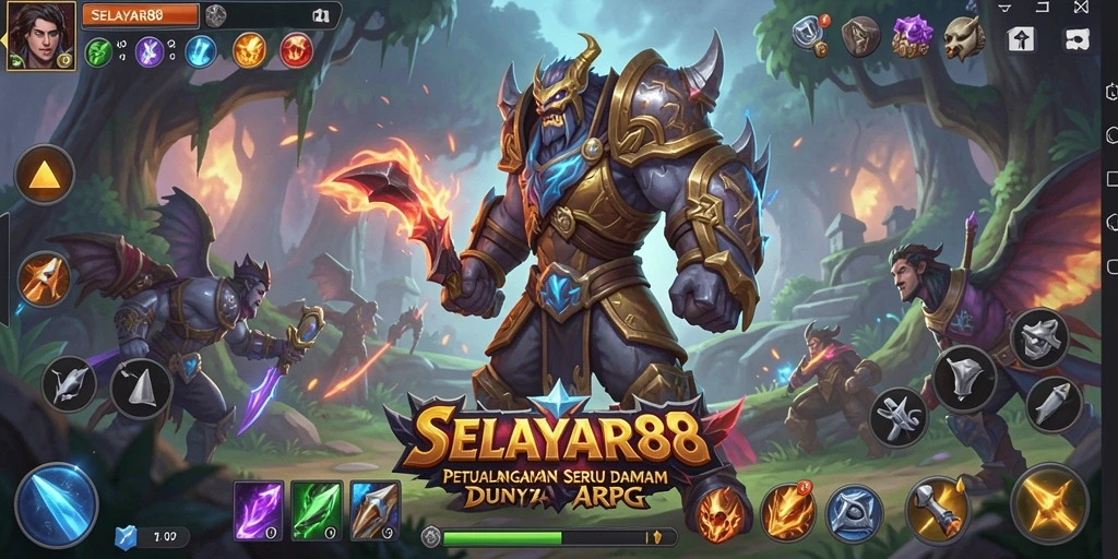 Gameplay epik SELAYAR88 yang menantang dalam dunia ARPG.