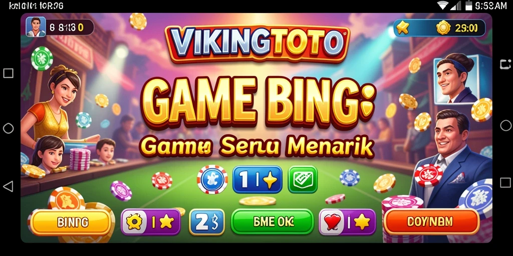 Tampilan grafis menawan dan gameplay seru dari VIKINGTOTO.