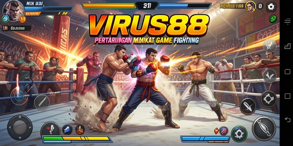 Gameplay seru dengan karakter Fighting yang memikat.