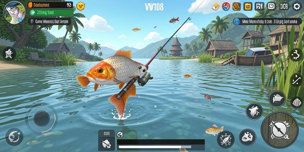 Nikmati gameplay memancing seru dengan grafis yang menakjubkan.