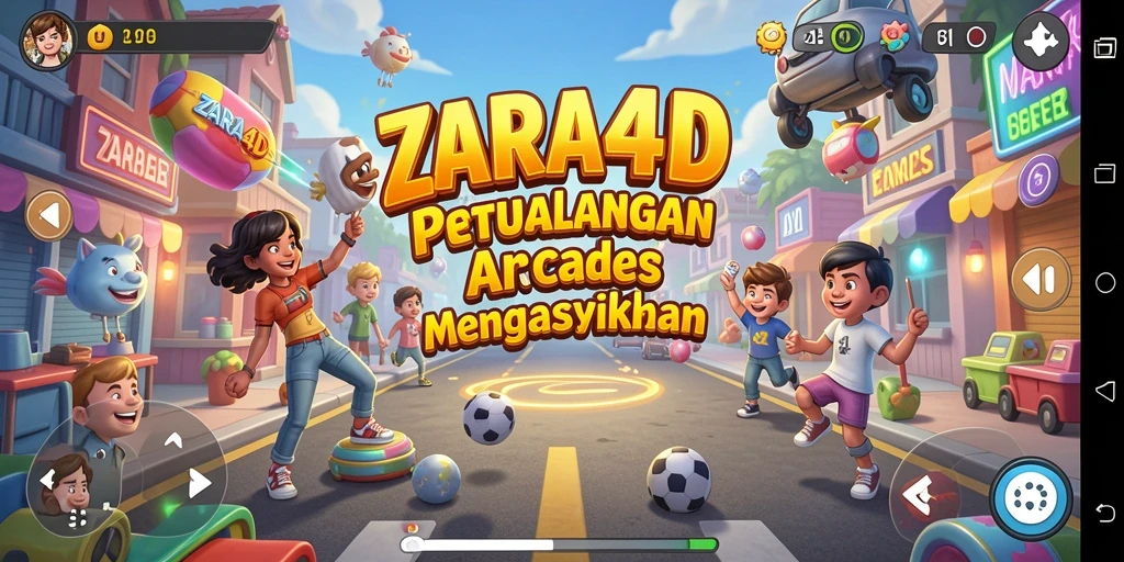 Tampilan gameplay ZARA4D yang seru dan penuh aksi.